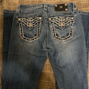 Miss me signature rise boot cut jeans